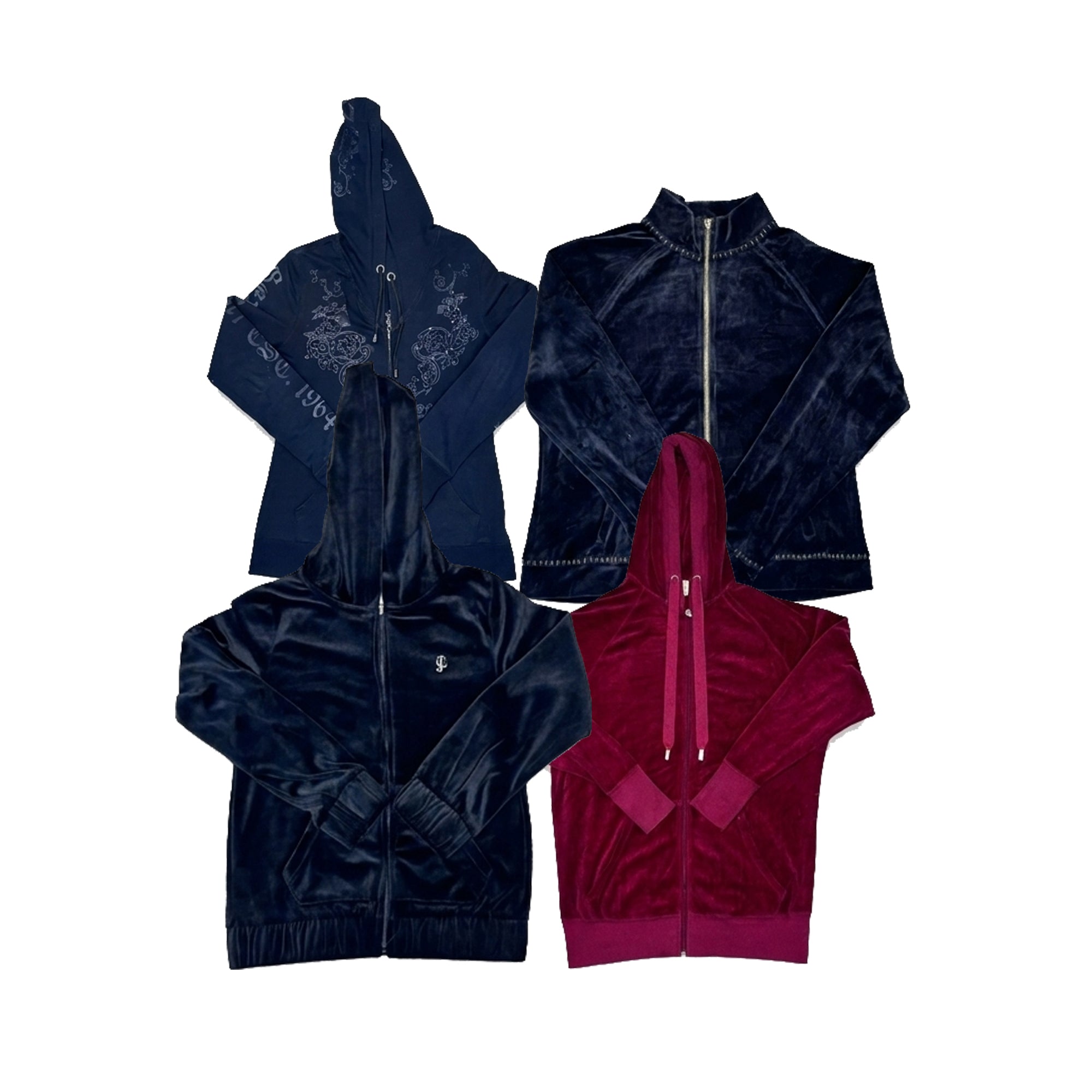 Y2K TRACK JACKET(JUICY COUTURE,GYMSHARK,HOLLISTER) 6 PCS