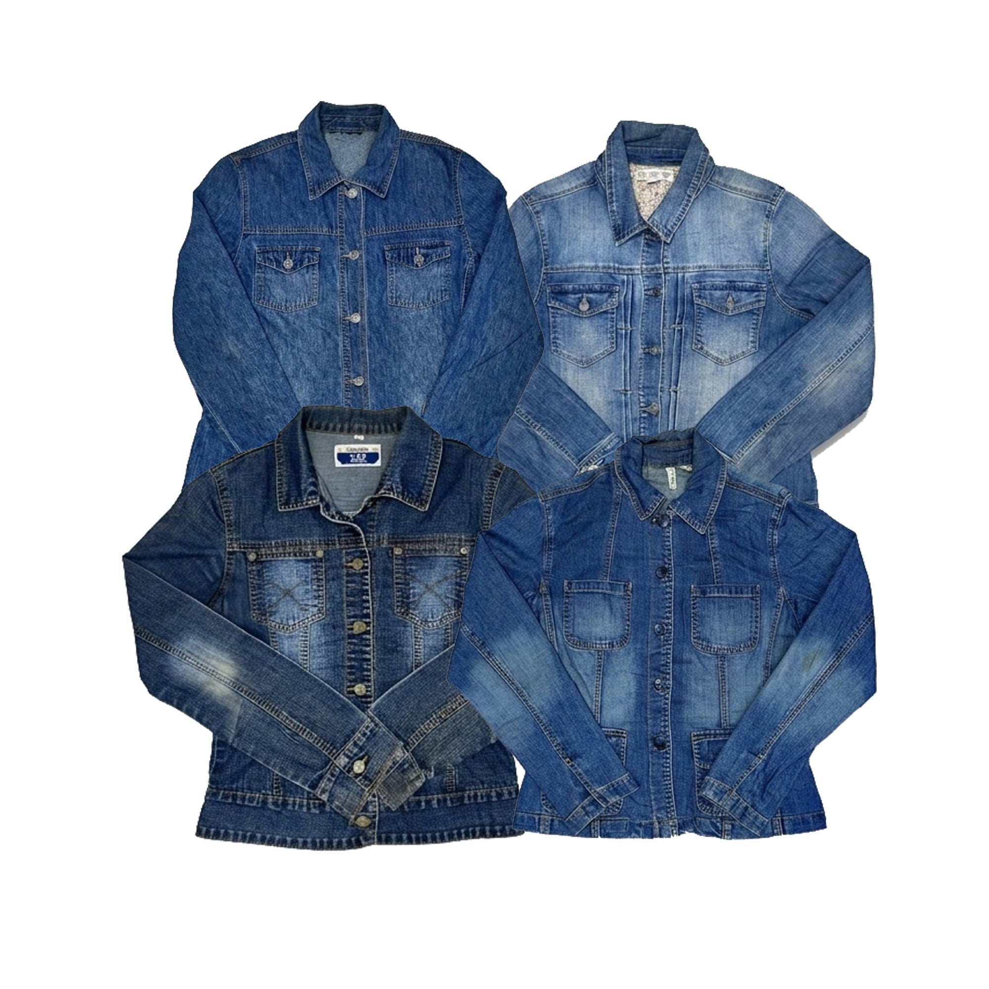 Y2K DENIM JACKETS 5 PCS