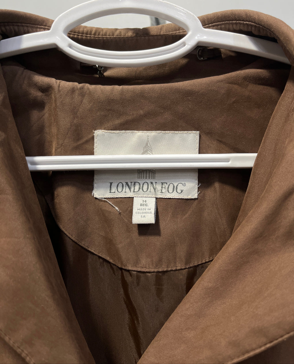 LONDON FOG TRENCH COAT