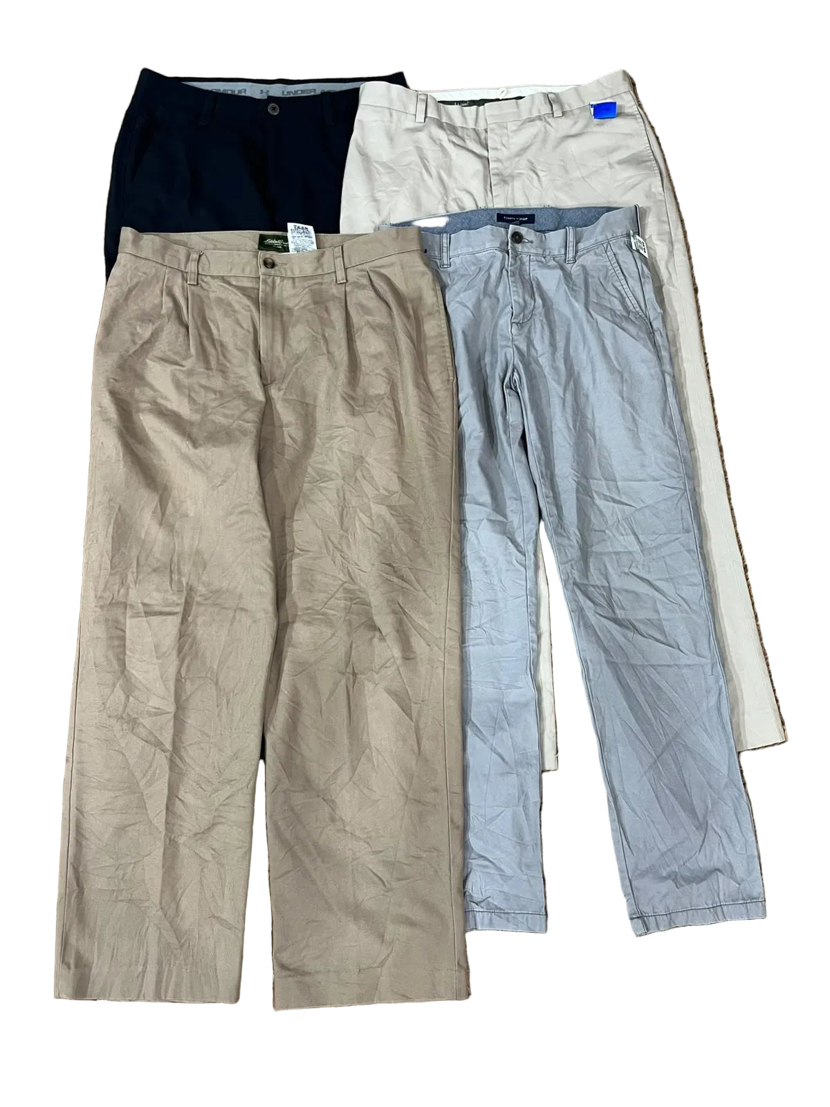 20KG BRANDED COTTON PANT BUNDLE  ON THE WHITE BACKGROUND