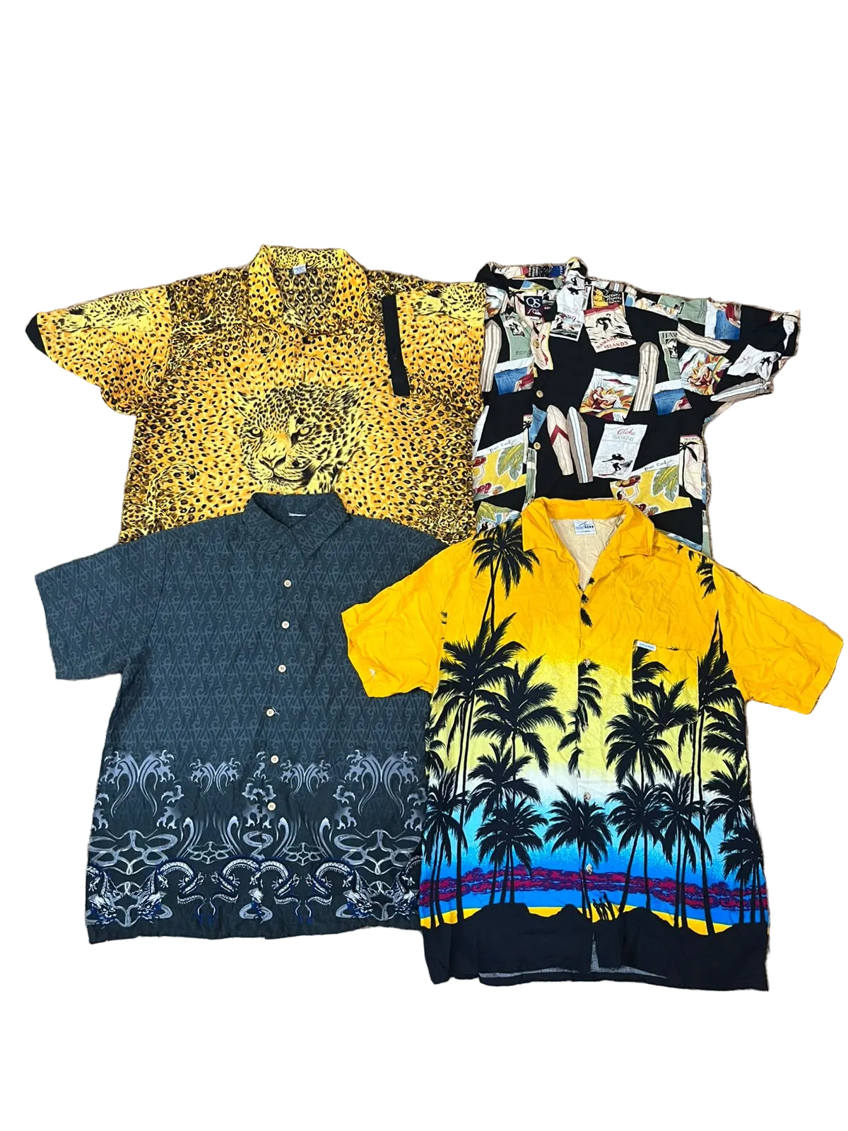 20KG BRANDED HAWAII SHIRT BUNDLE  ON THE WHITE BACKGROUND