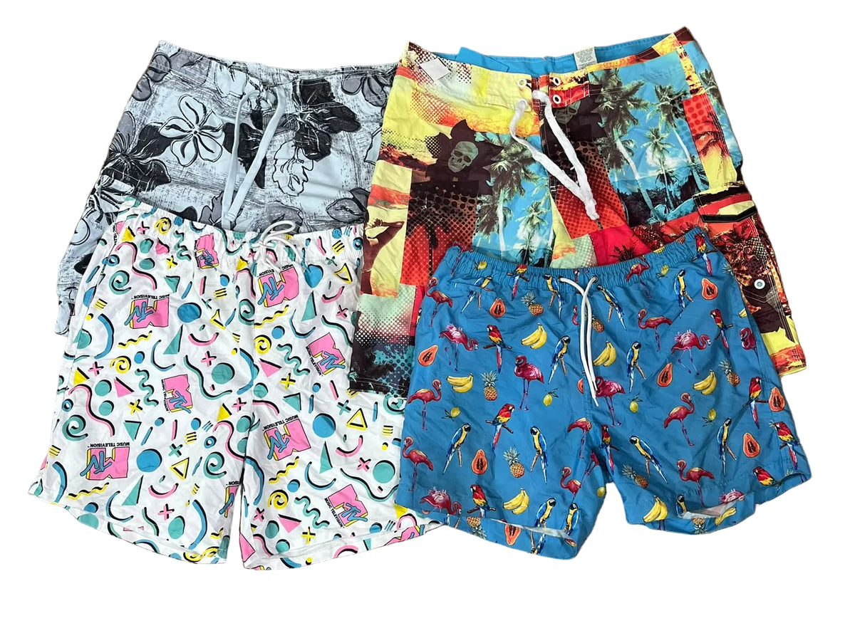 20KG BRANDED HAWAII SHORT BUNDLEON THE WHITE BACKGROUND