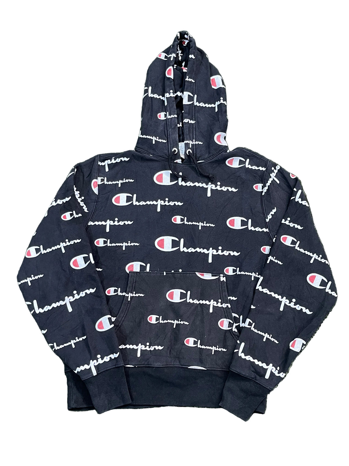 Champion men sweat hoodie on the white background