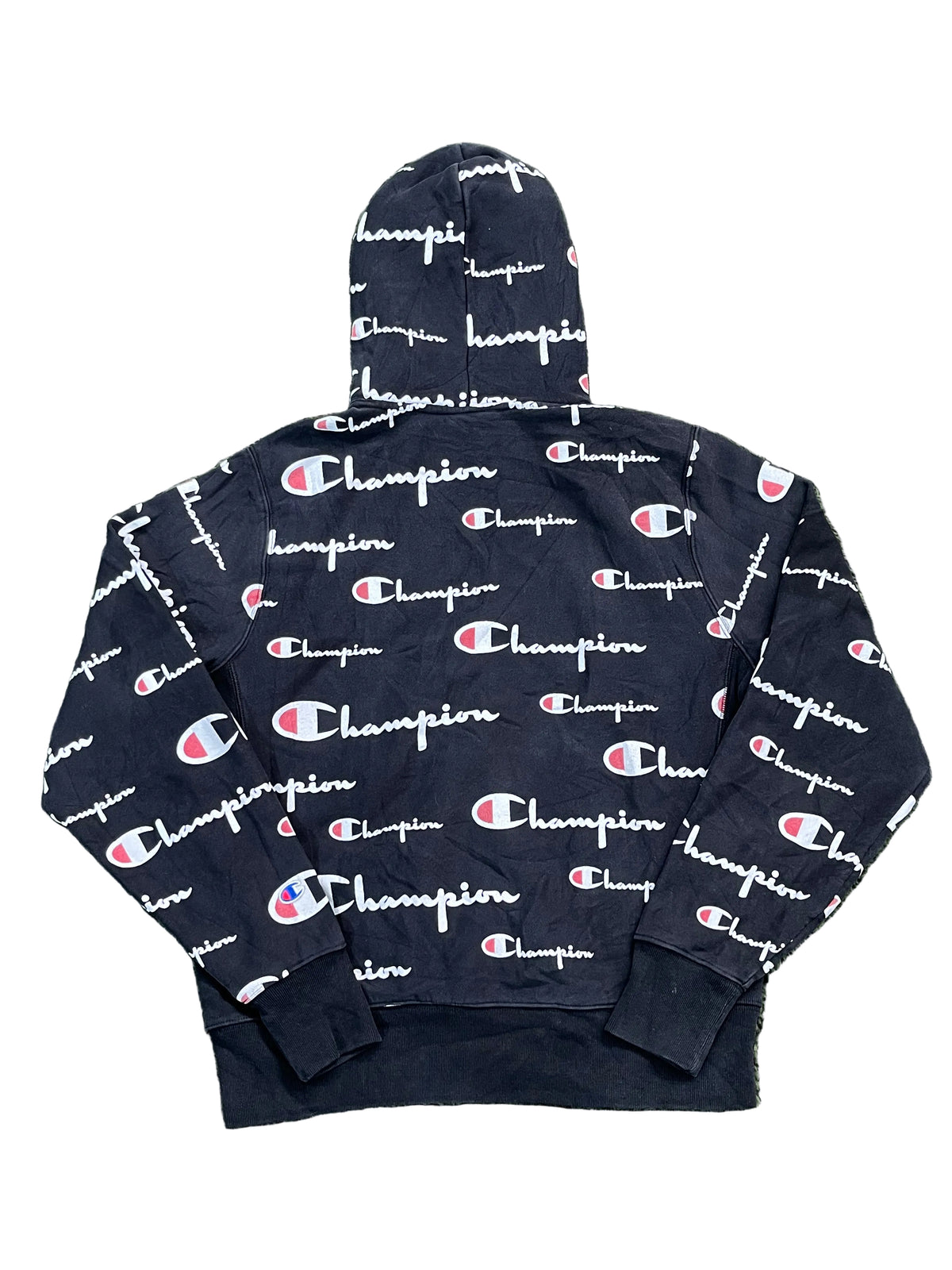 Champion men sweat hoodie on the white background