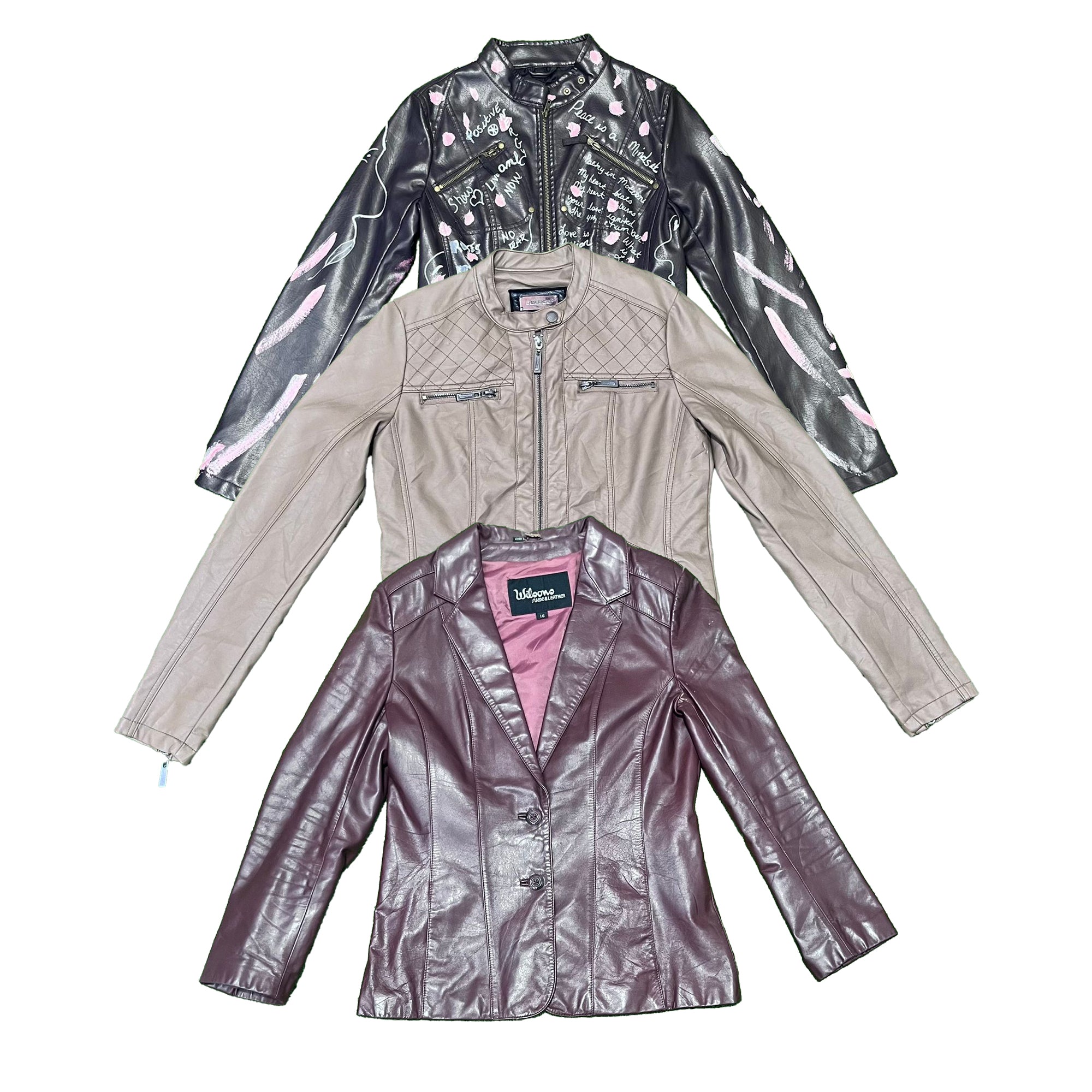 Y2K LEATHER JACKETS