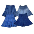 Y2K DENIM FAIRY SKIRTS 9 PCS