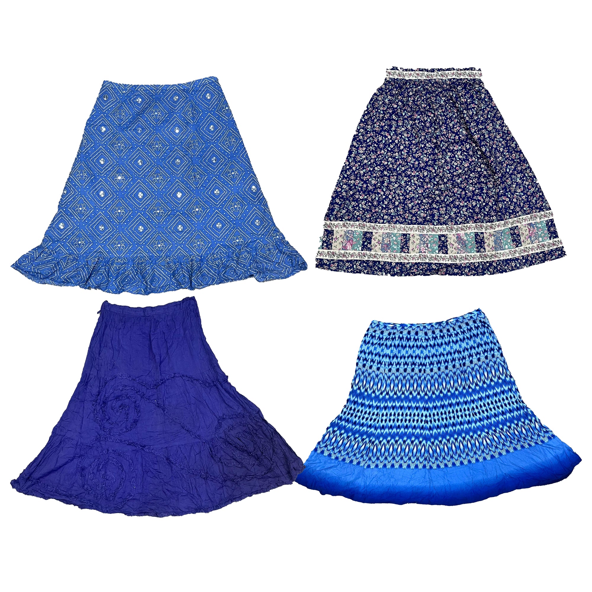 Y2K COTTON FAIRY SKIRTS 6 PCS