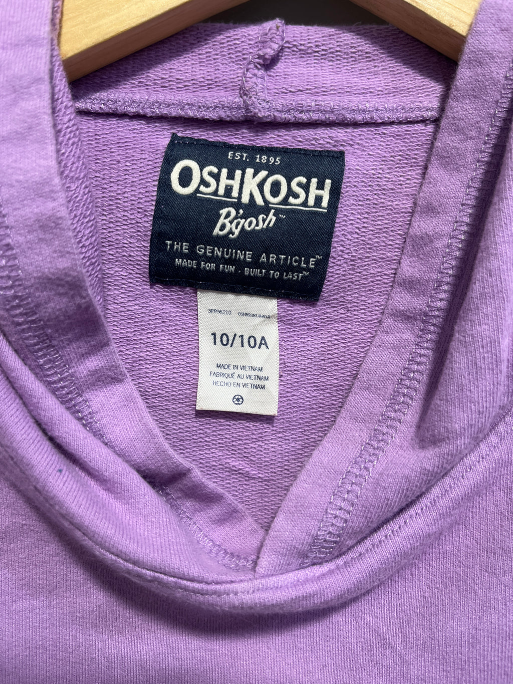 OSHKOSH KIDS SWEAT HOODED