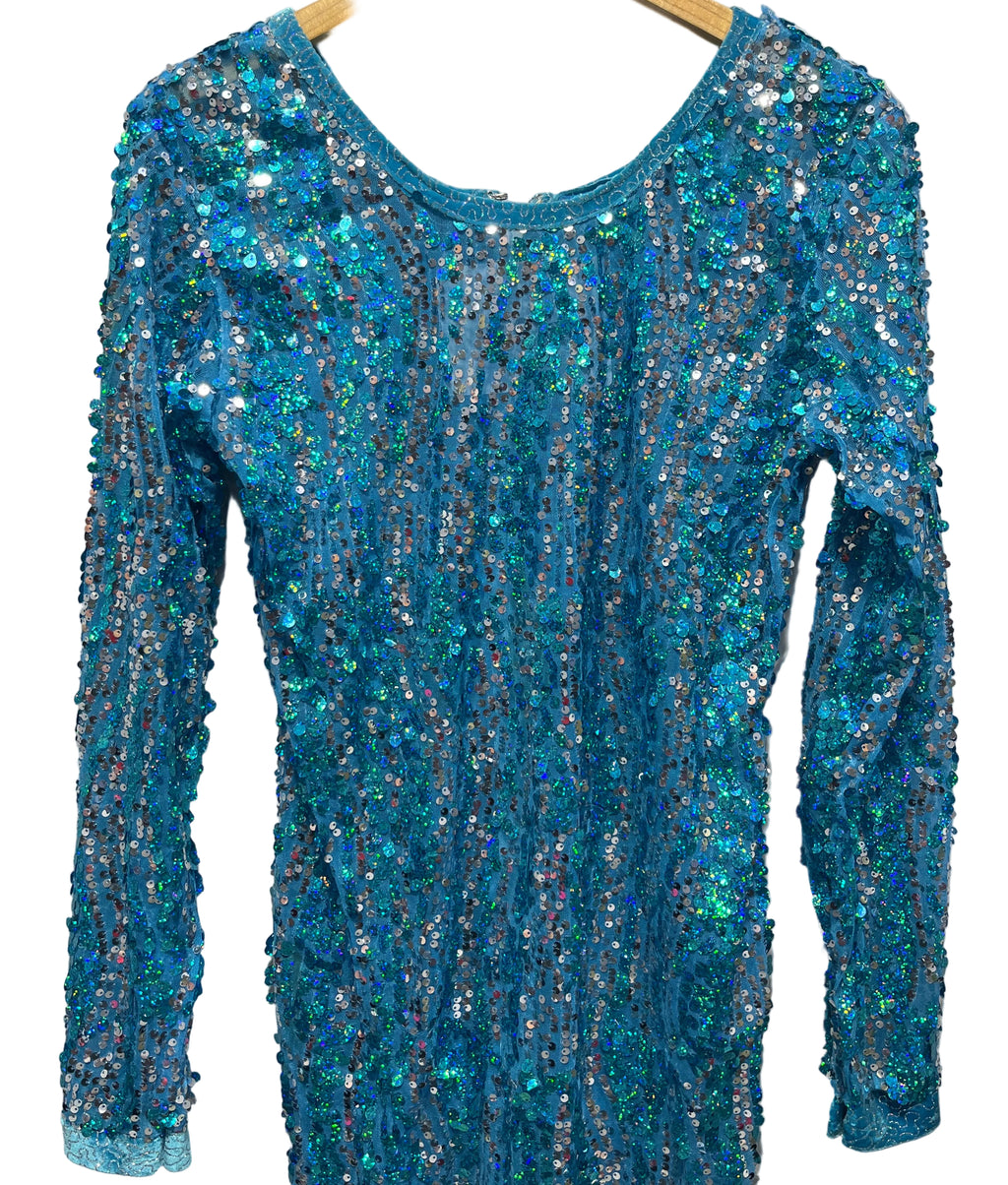 PARTY WEAR SEQUENCE DRESS