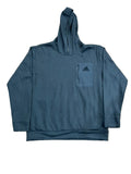 ADIDAS MEN SWEAT HOODIE ON A WHITE PLAIN BACKGROUND