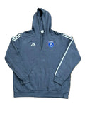 ADIDAS MEN SWEAT HOODIE ON THE WHITE BACKGROUND