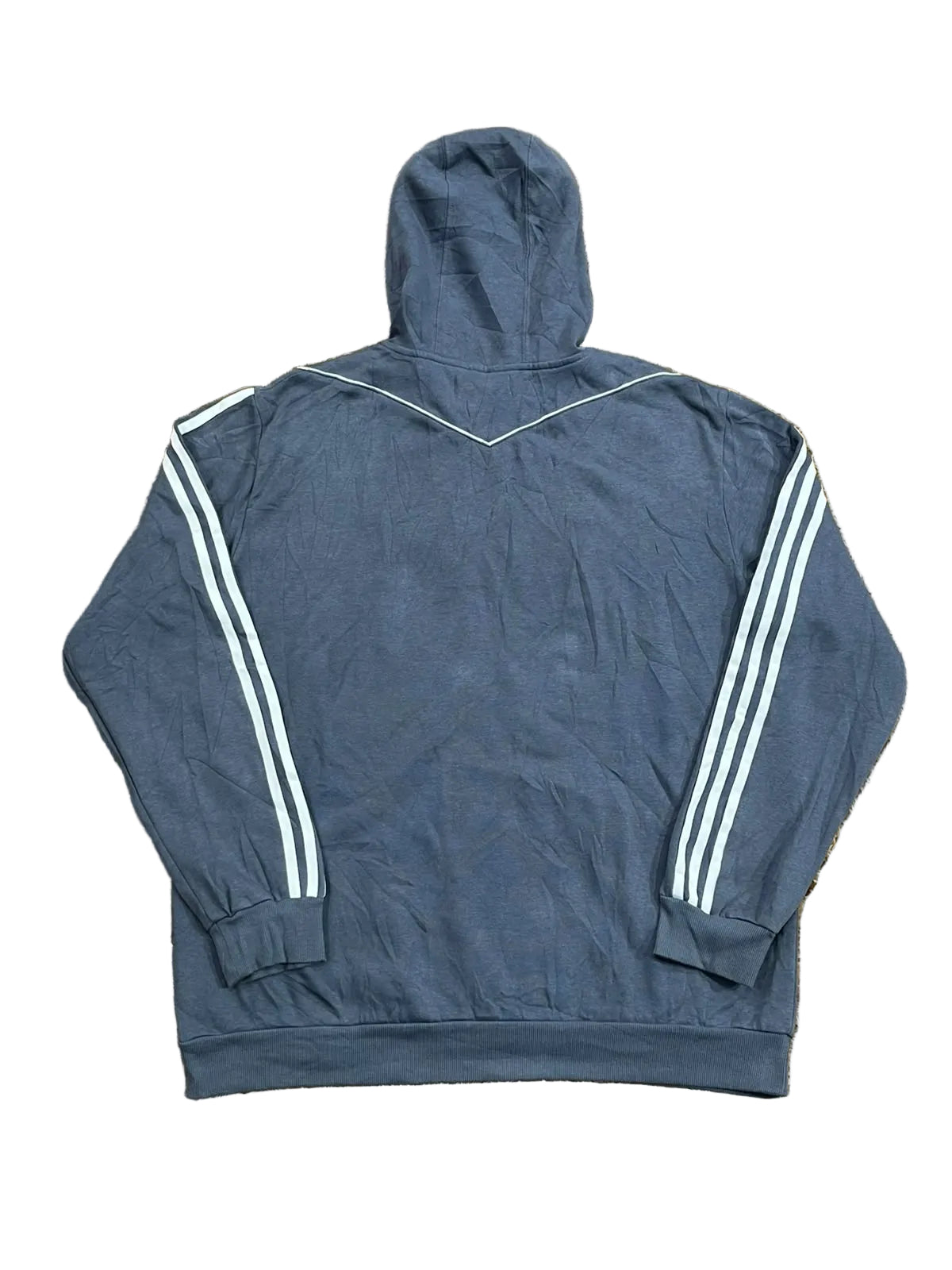 ADIDAS MEN SWEAT HOODIE ON THE WHITE BACKGRUND