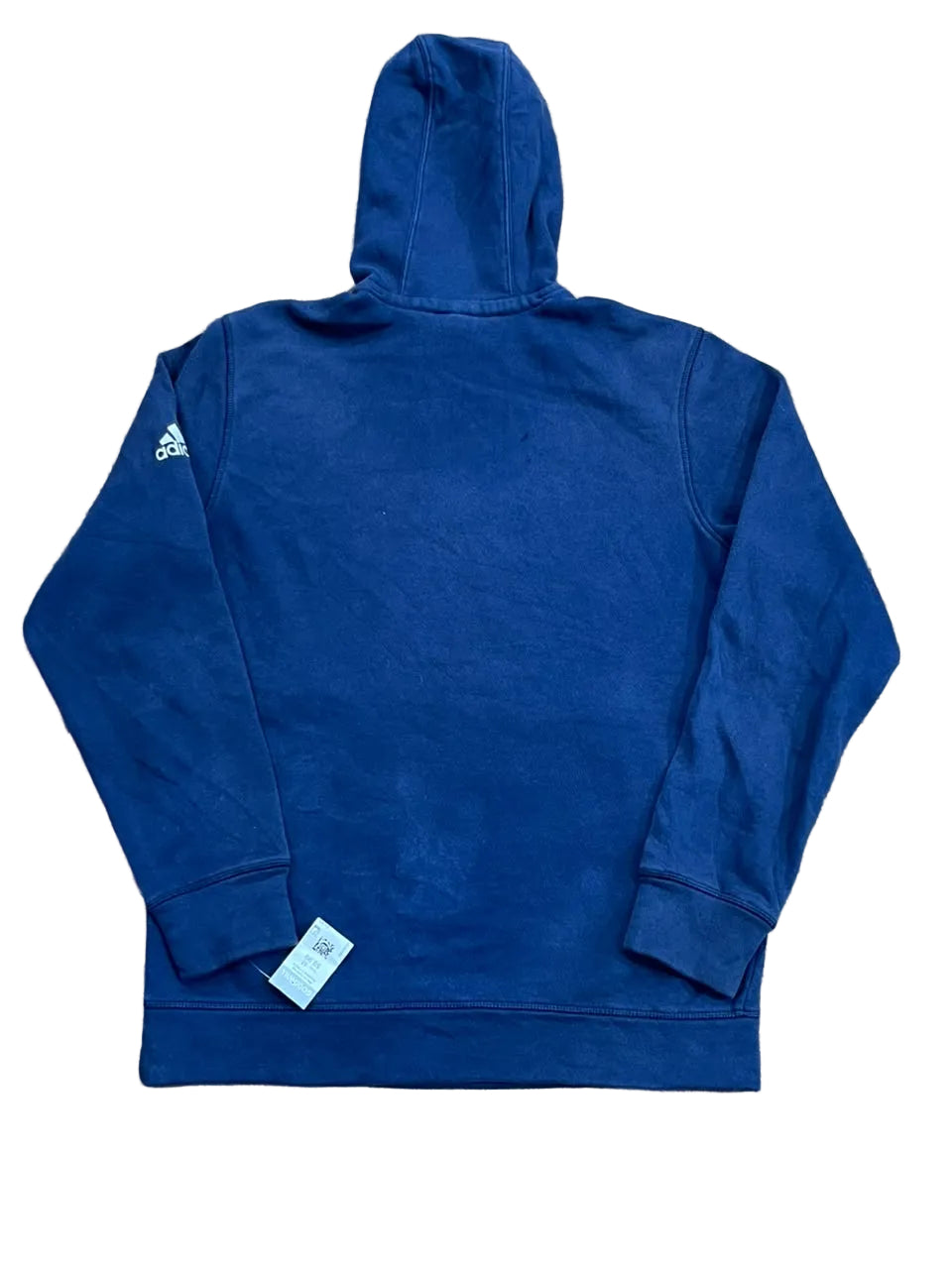 ADIDAS MEN SWEAT HOODIE ON THE WHITE BACKGROUND