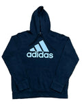 ADIDAS MEN SWEAT HOODIE ON THE WHITE BACKGROUND