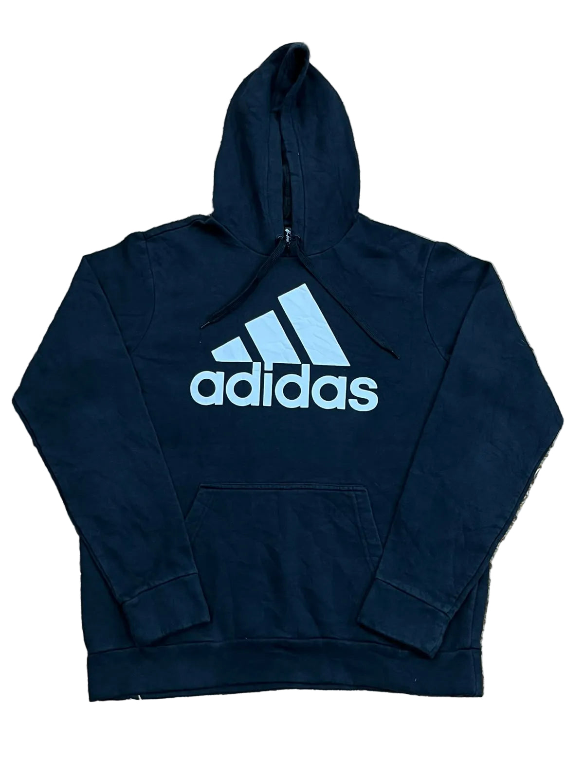 ADIDAS MEN SWEAT HOODIE ON THE WHITE BACKGROUND