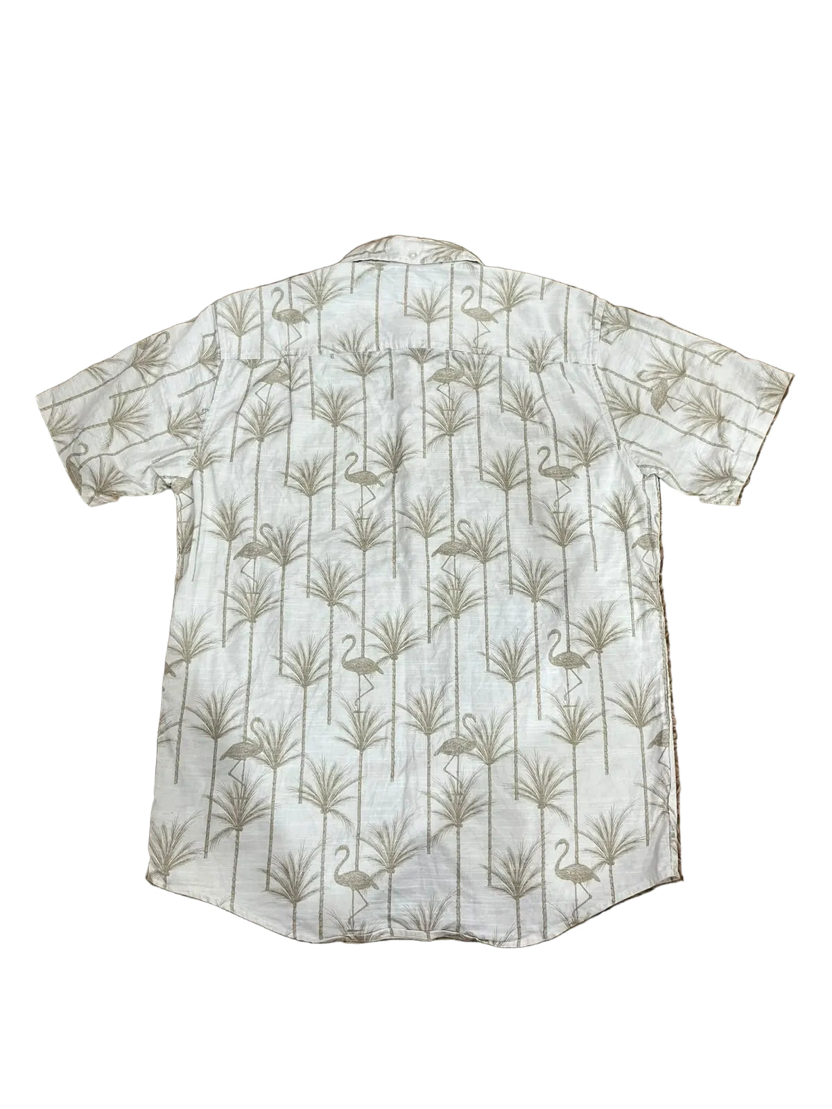 BRANDED HAWAII MEN SHIRT ON A WHTE PLAIN BACKGROUND 