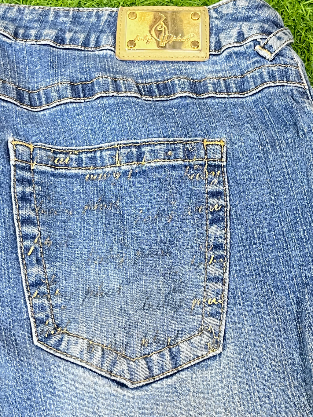 Baby phat women jeans with label