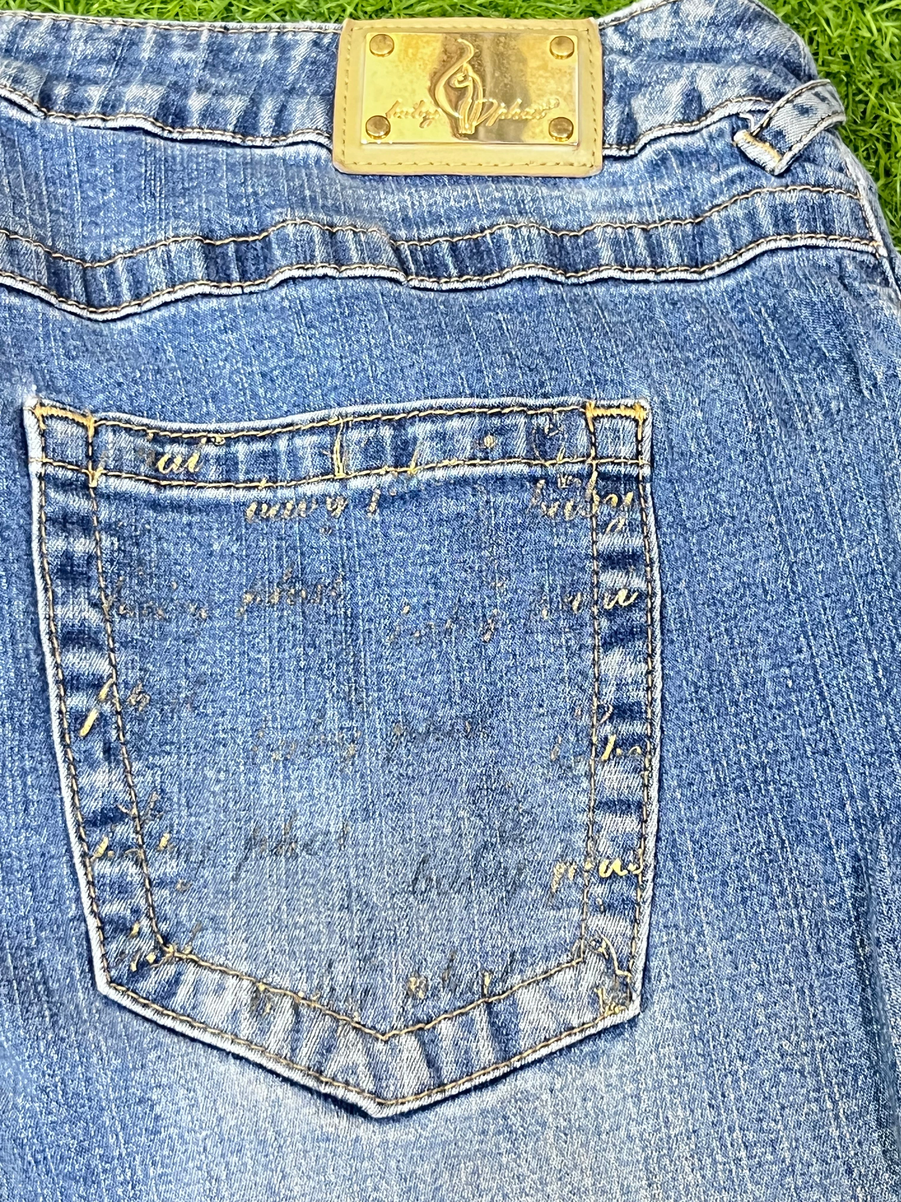 Baby phat women jeans with label
