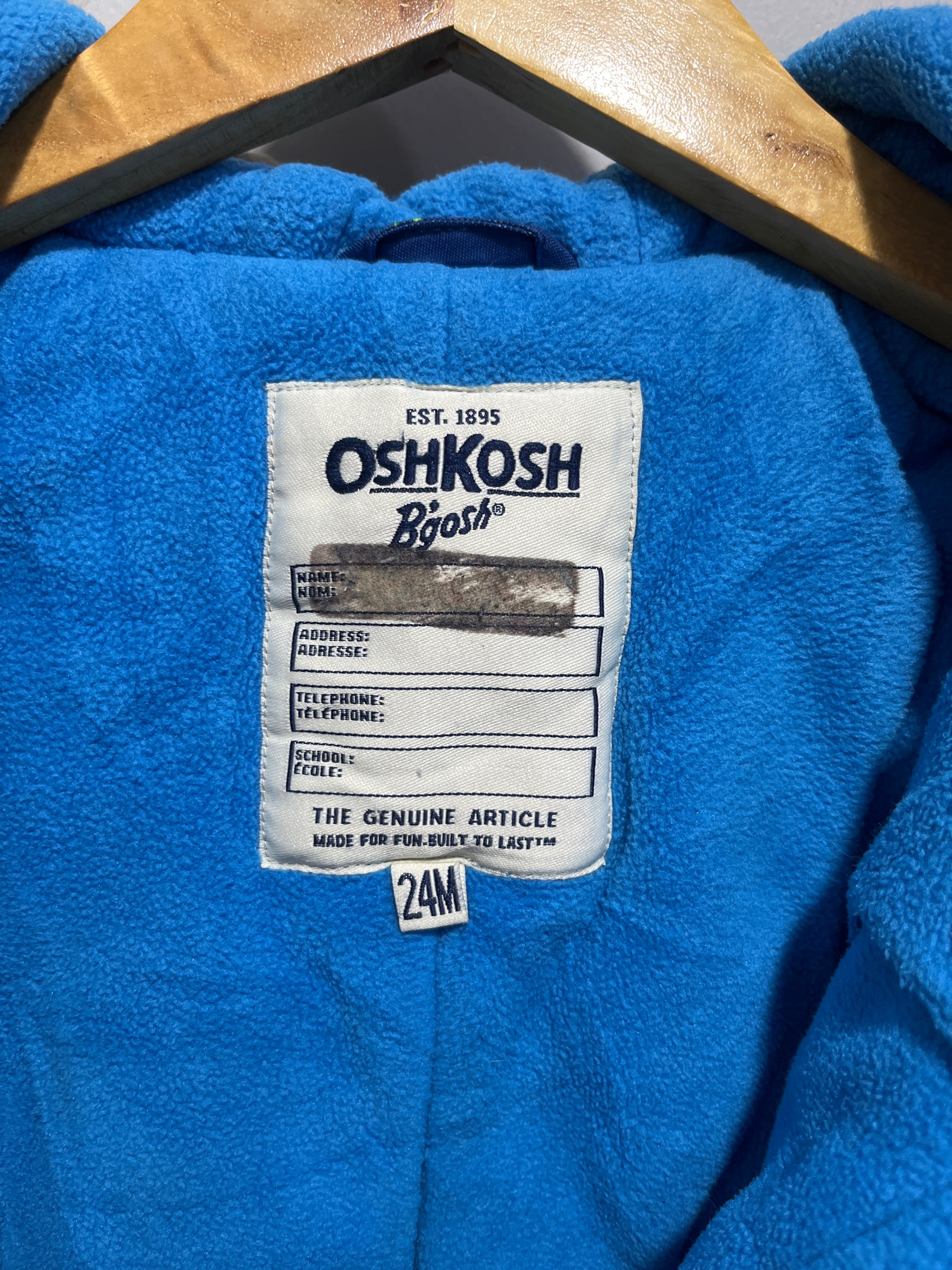 OSHKOSH KIDS OVERALL