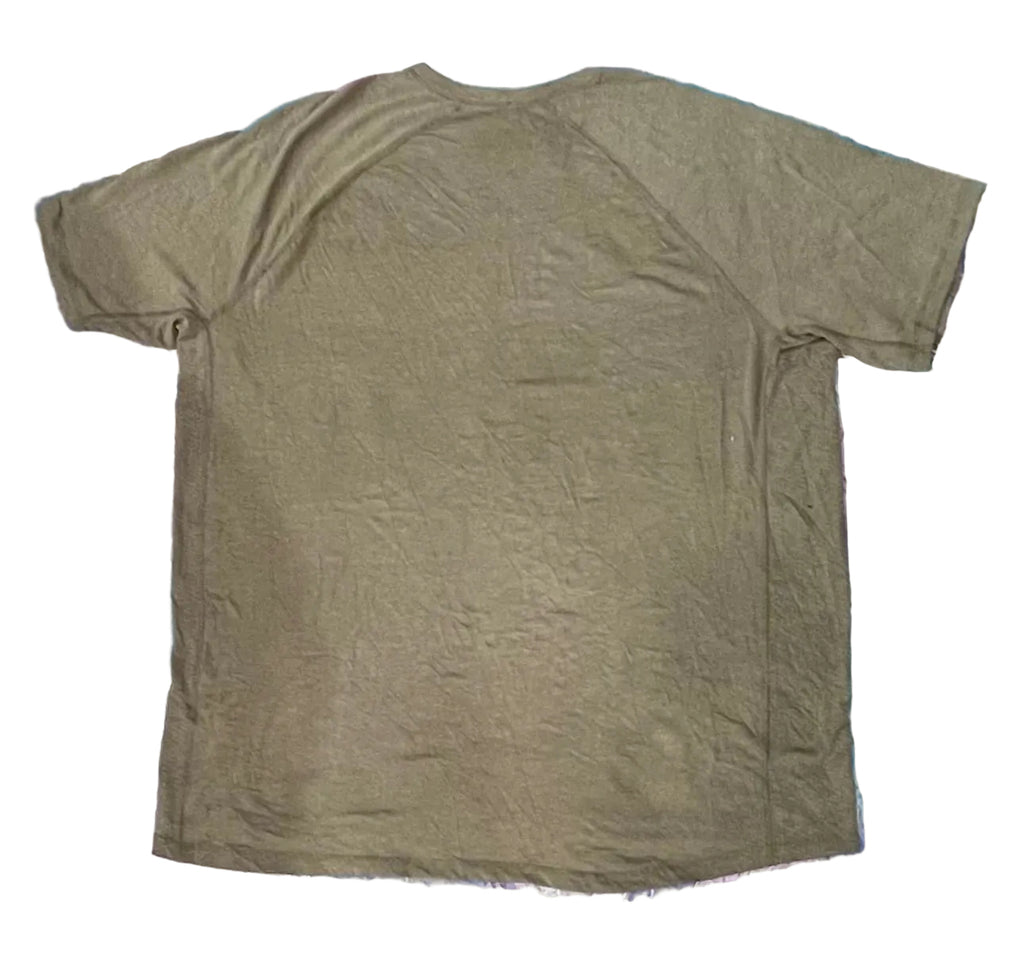 CARHARTT MEN ROUND NECK T-SHIRT ON A WHITE PLAIN BACKGROUND 