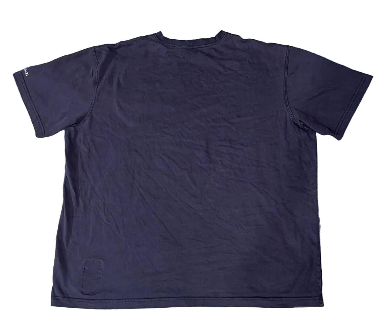 A dark navy blue short-sleeve t-shirt 