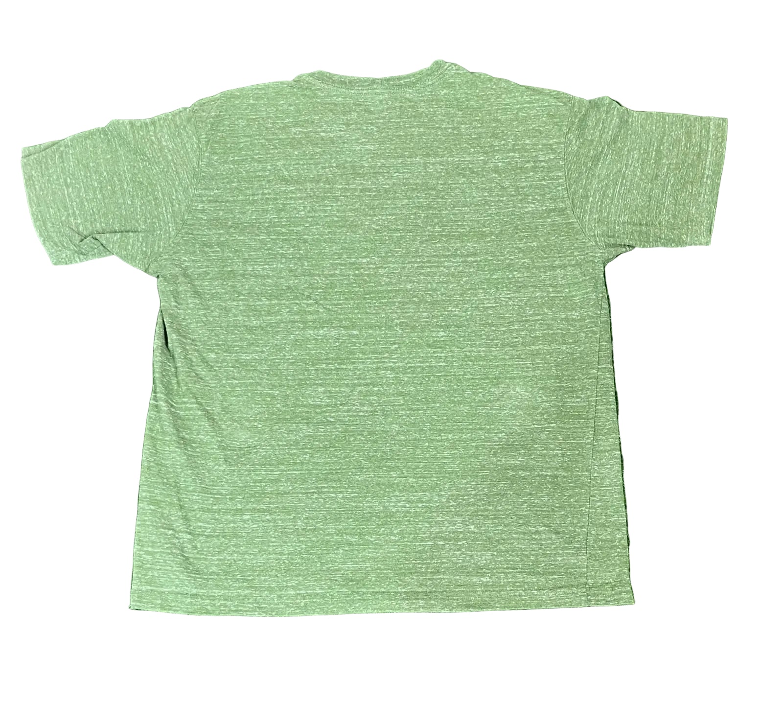 A light green heathered short-sleeve t-shirt 