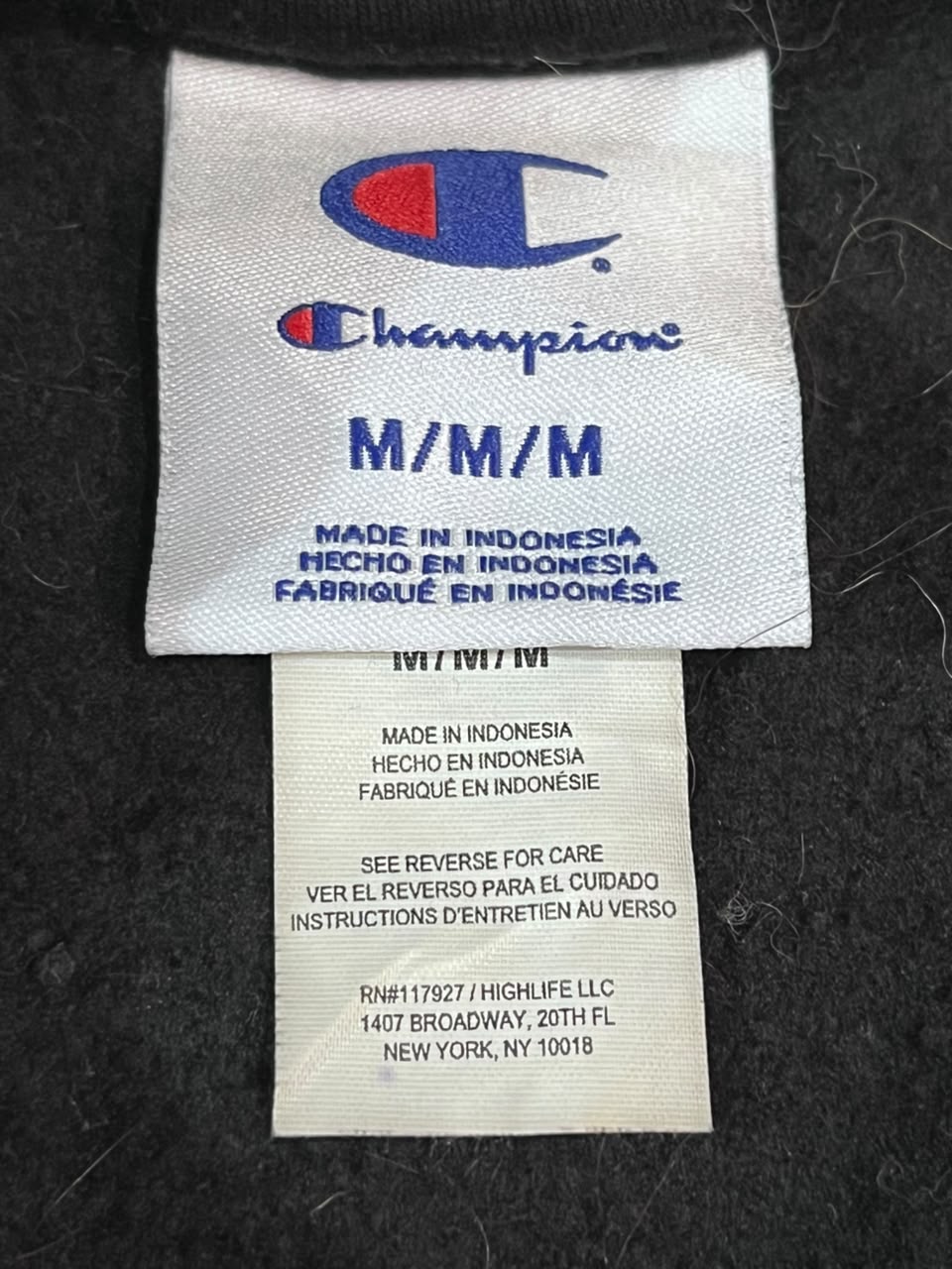 CHAMPION MEN SWEAT SHIRT BRAND LOGO 
