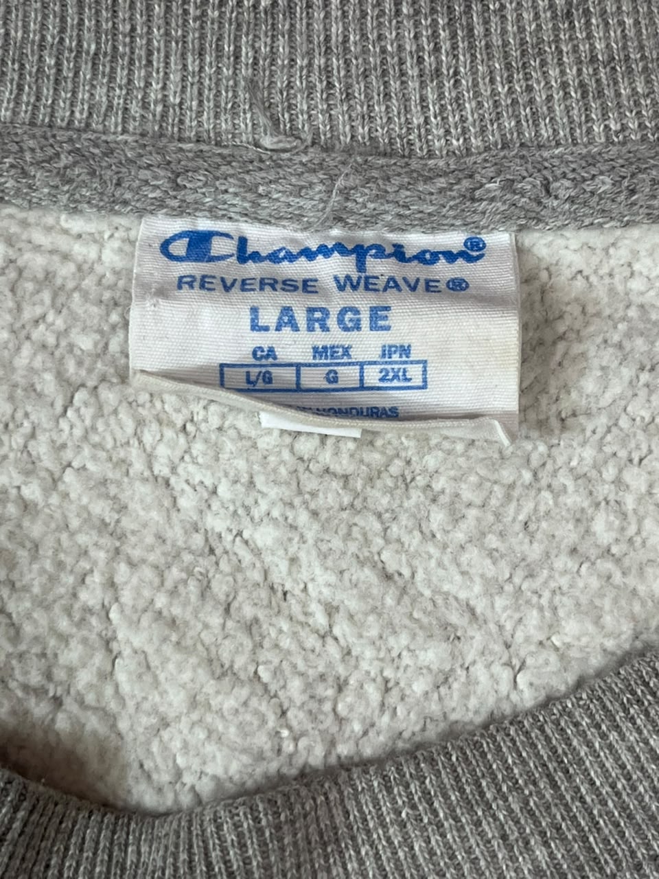 CHAMPION MEN SWEAT SHIRT WITH LABEL
