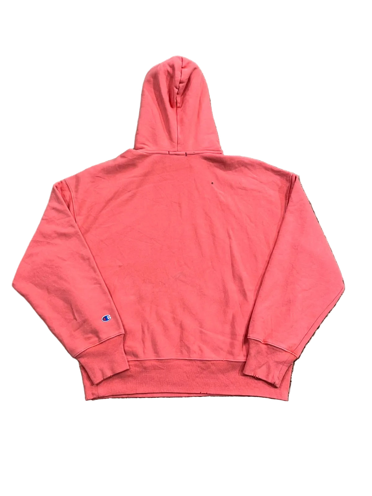 CHAMPION REVERSE WEAVE MEN SWEAT HOODIE ON THE WHITE BACKGROUND