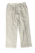 A pair of light beige or off-white cropped trousers CHAPS 