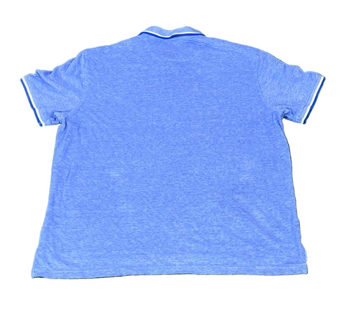 CHAPS MEN POLO SHIRT ON A WHITE PLAIN BACKGROUND 
