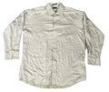 A light beige long-sleeve button-down shirt