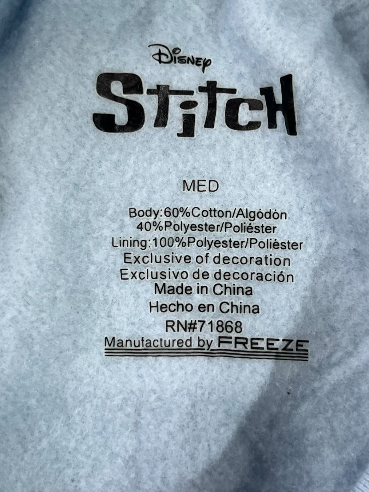 DISNEY MEN SWEAT SHIRT