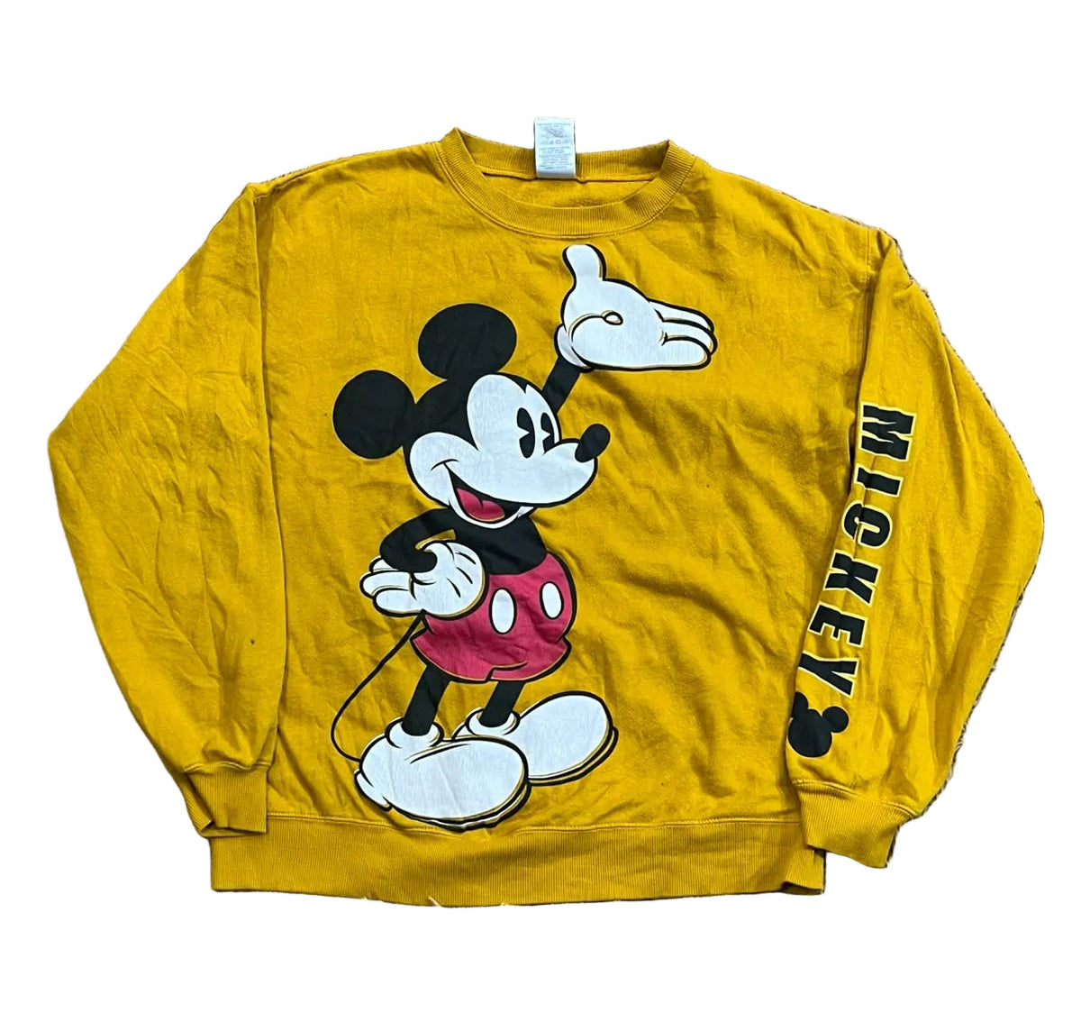 DISNEY MEN SWEAT SHIRT ON THE WHITE BACKGROUND