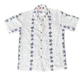 HAWAII MEN SHIRT ON A WHITE PLAIN BACKGROUND 
