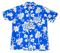 HAWAII MEN SHIRT ON A WHITE PLAIN BACKGROUND 