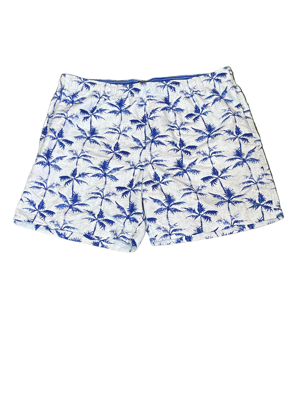 HAWAII MEN SHORTS ON A WHITE PLAIN BACKGROUND 