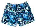 HAWAII MEN SHORTS ON A WHITE PLAIN BACKGROUND 