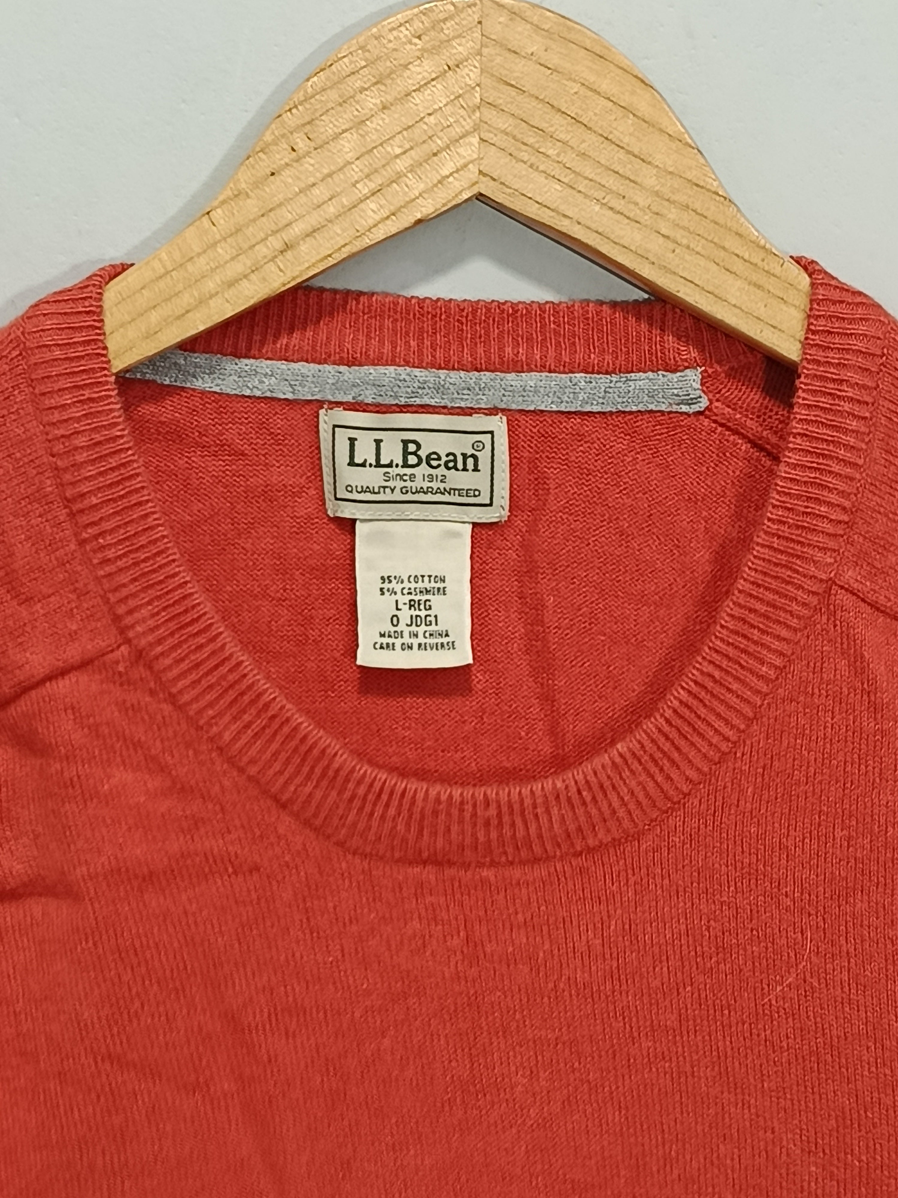 L L BEAN MEN SWEATER