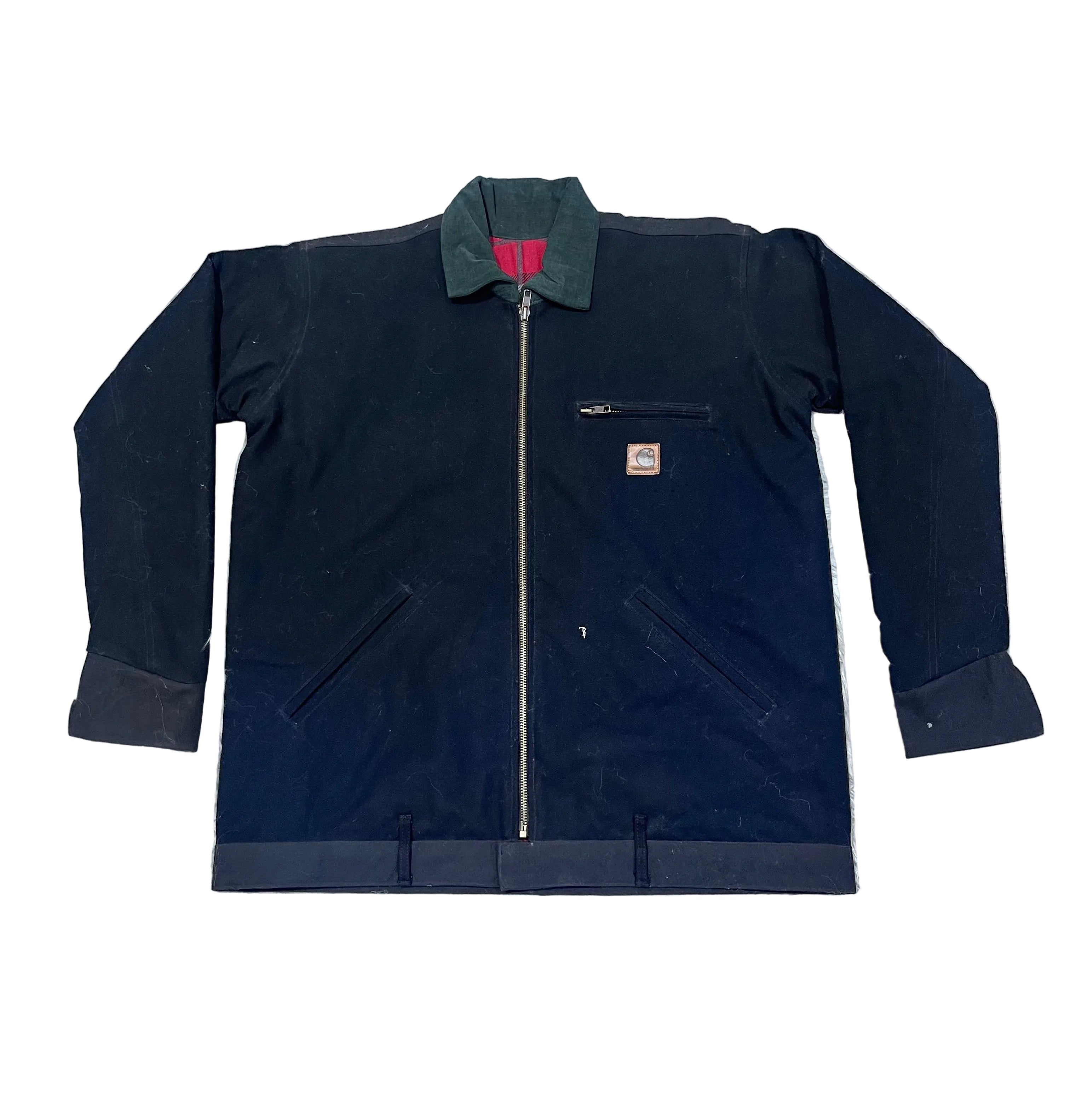 UPCYCLE CARHARTT BELTED JACKET