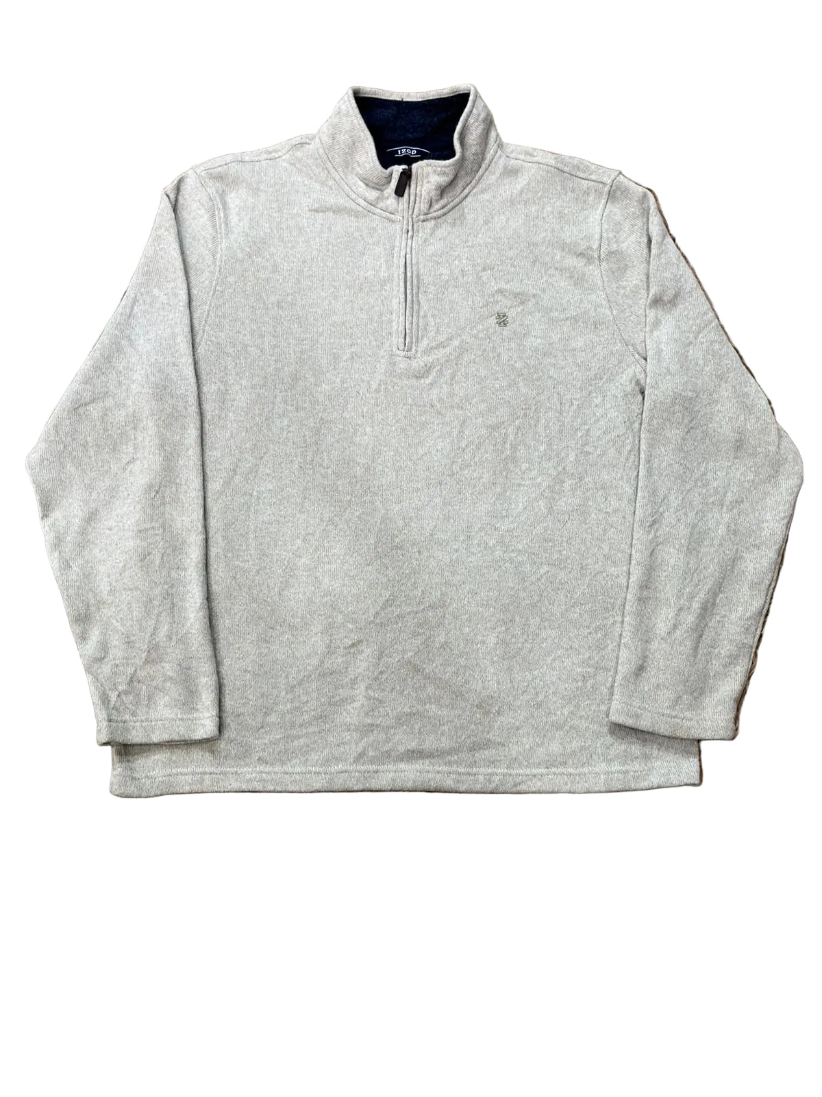 IZOD MEN SWEATER ON WHITE PLAIN BACKGROUND