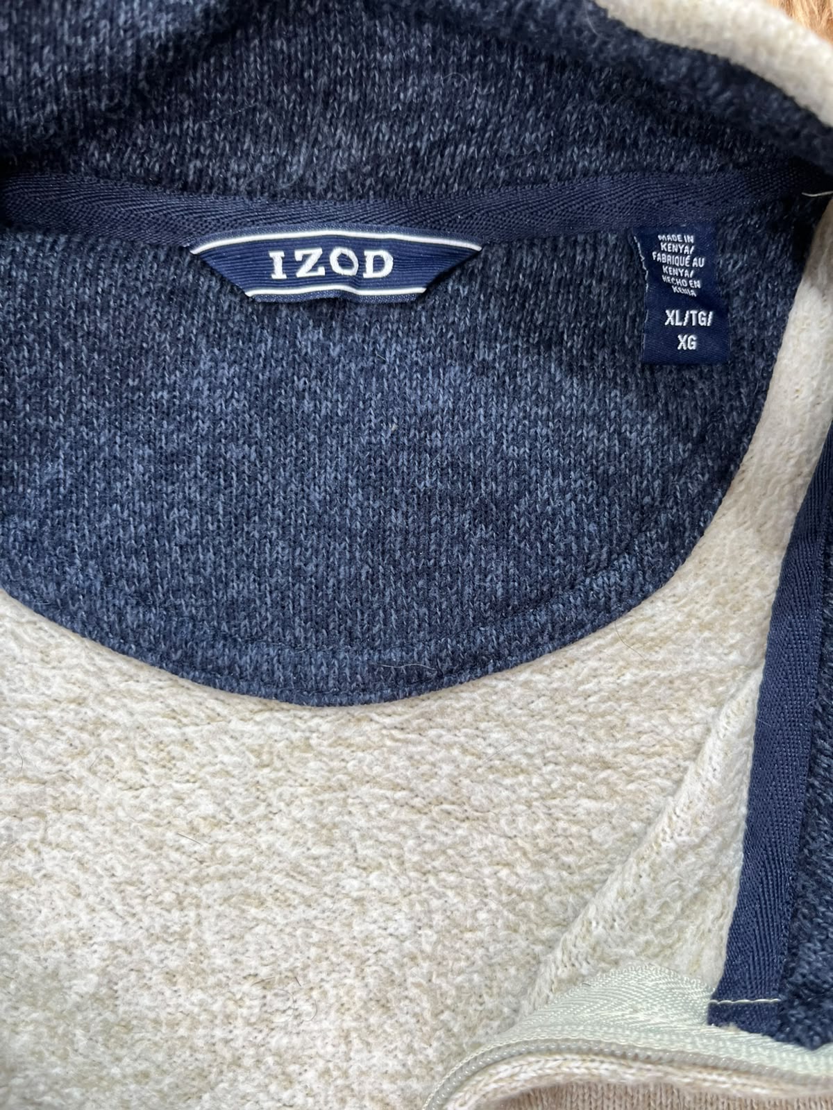IZOD MEN SWEATER WITH TAGS IZOD LOGO 