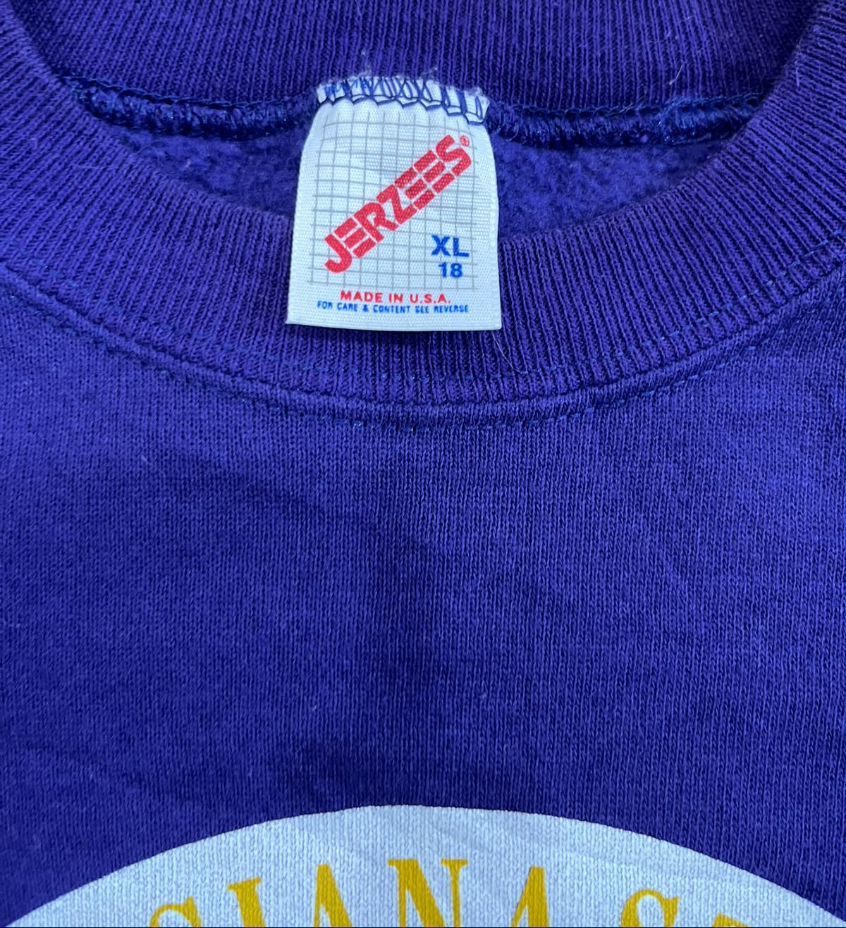 JERZEES MEN SWEAT SHIRT WITH TAGS LOGO