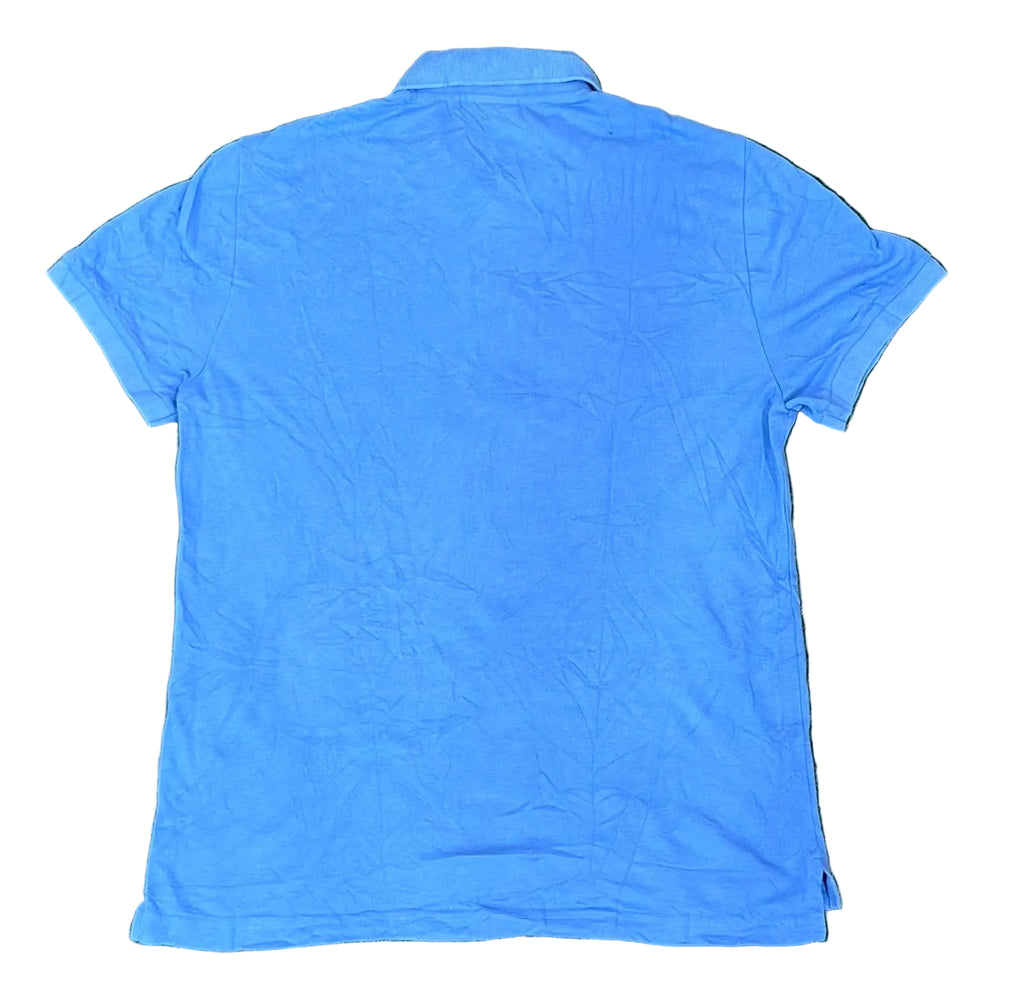 LACOSTE MEN POLO SHIRT ON A WHITE PLAIN BACKGROUND 