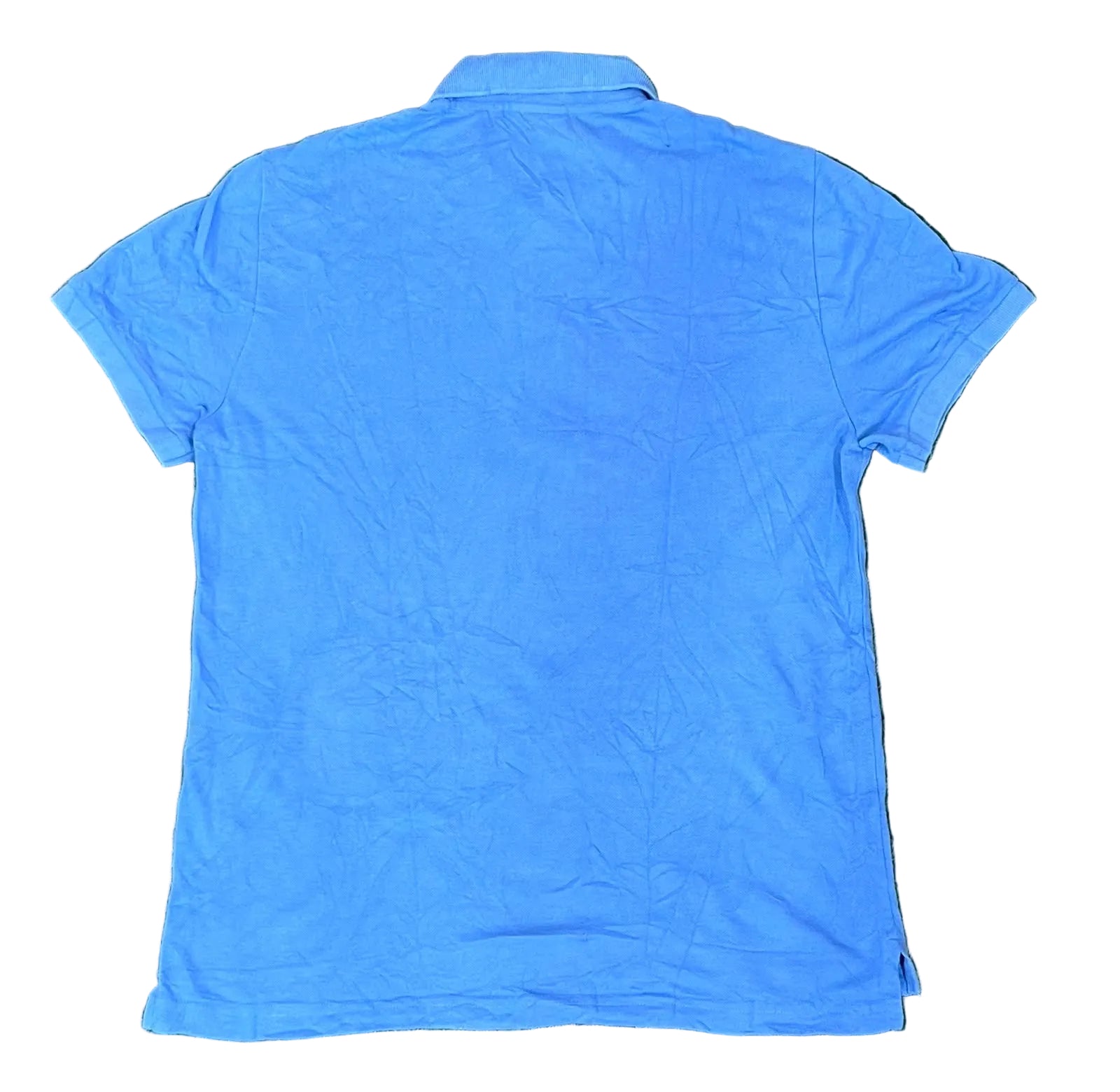 LACOSTE MEN POLO SHIRT ON A WHITE PLAIN BACKGROUND 