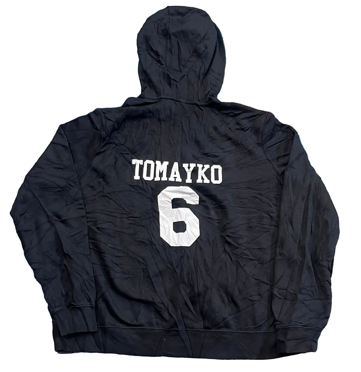 MEN COLLEGE JACKET ON THE WHITE BACKGROUND