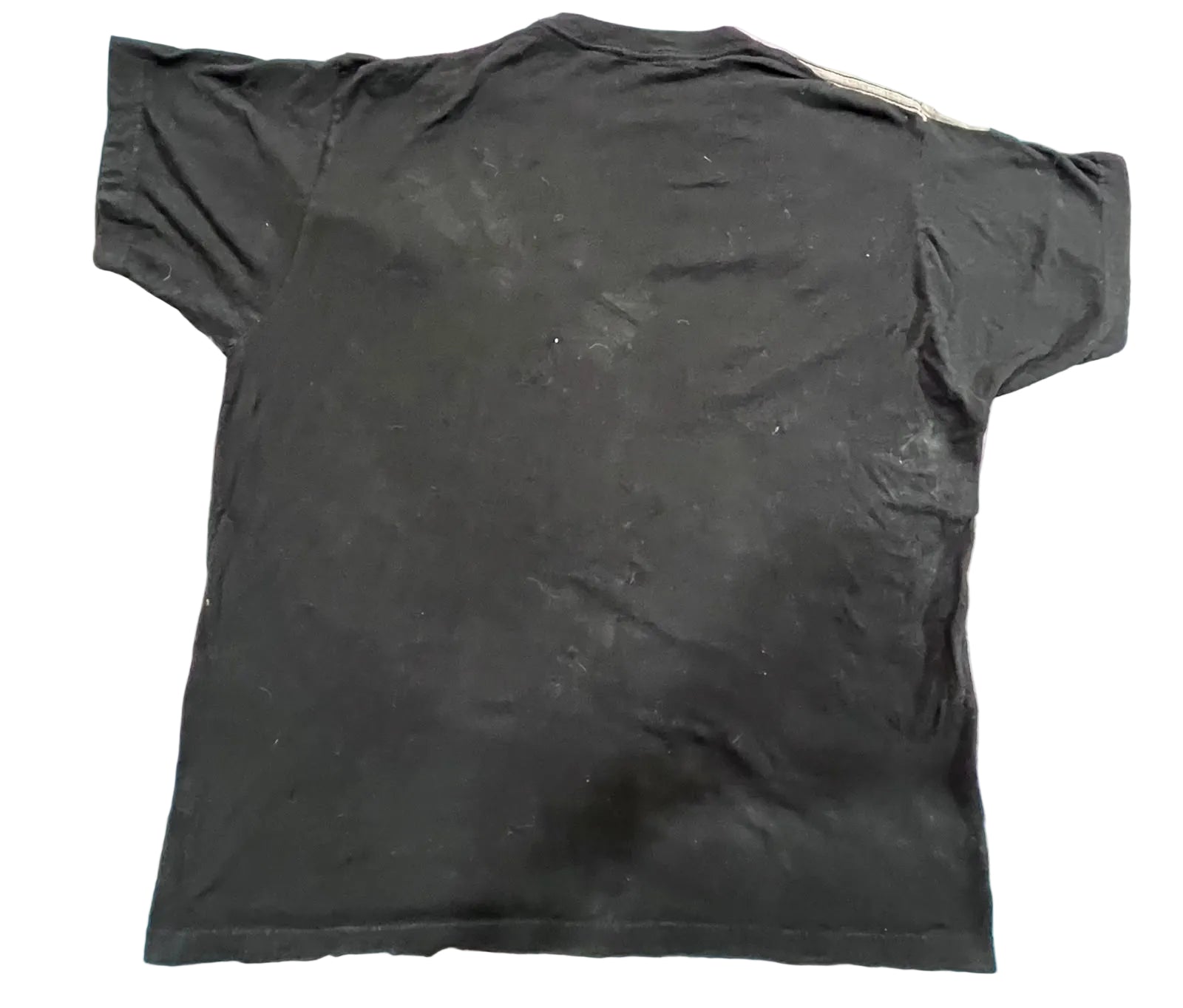 A black short-sleeve t-shirt