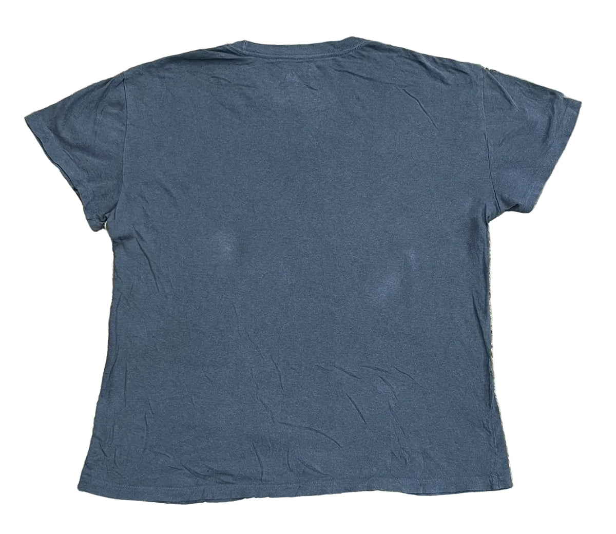 A dark charcoal gray short-sleeve t-shirt 