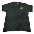 A black short-sleeve t-shirt with a small '4 STATE CHAMPIONS' graphic on the left chest,