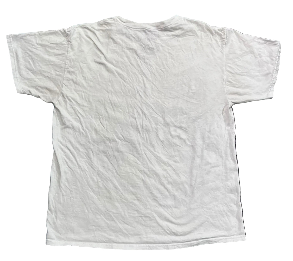 A white short-sleeve t-shirt 